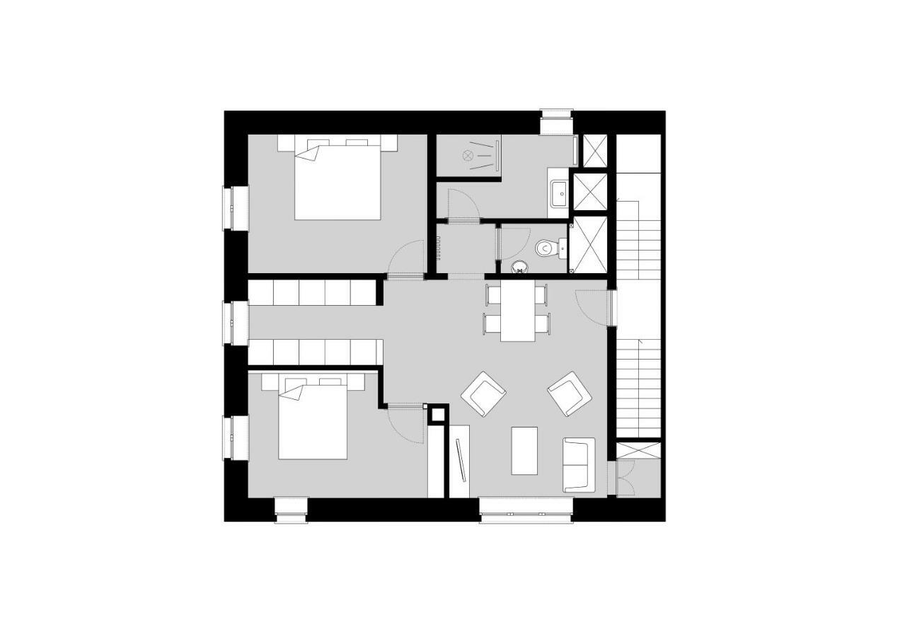 (La Parenthese) Apartment Hombourg Bagian luar foto